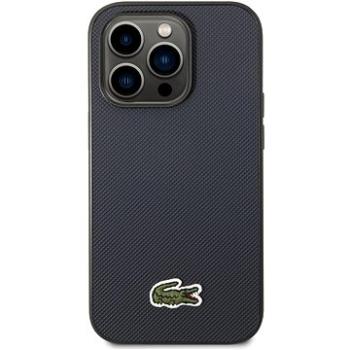 Lacoste Iconic Petit Pique Logo Zadný Kryt na iPhone 14 Pro Blue (LCHCP14LPVCV)