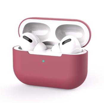 SILICONE Obal pre Apple AirPods Pro bordový