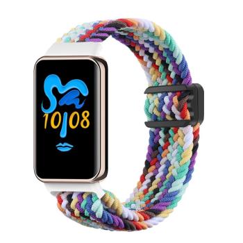 BRAIDED Nylonový remienok pre Honor Band 10 / Honor Band 9 RAINBOW