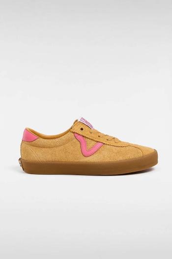 Semišové tenisky Vans Sport Low žltá farba, VN000CQRYLW1