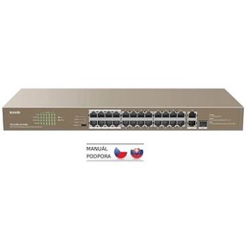 Tenda TEF1126P-24-410W PoE Rackmount Switch 135 W + SFP