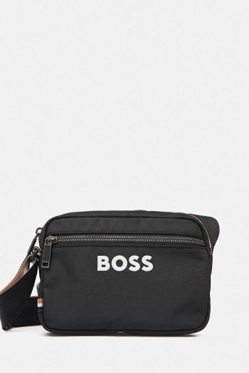 Malá taška BOSS tmavomodrá farba, 50523422