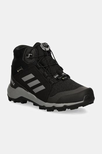Detské topánky adidas TERREX TERREX MID GTX čierna farba, IF7522