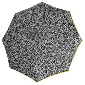 Derby Mini Triple Florals Black/White/Yellow