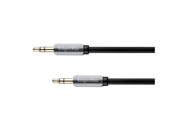 Kábel Jack 3,5mm konektor/Jack 3,5mm konektor 3m KRUGER & MATZ KM0314