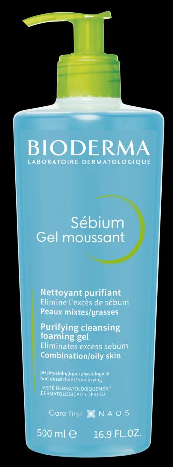 BIODERMA Sébium Gel moussant čistiaci gél na zmiešanú a mastnú pokožku 500 ml