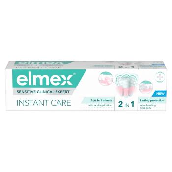 ELMEX Sensitive zubná pasta 2 v 1 Instant Care 75 ml