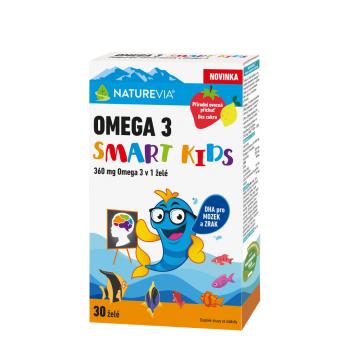 NATUREVIA Omega 3 smart kids 30 želé