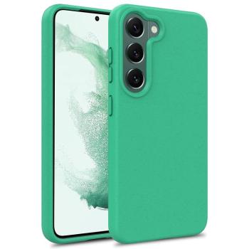 ECO RUBBER Ochranný obal Samsung Galaxy S25 5G svetlozelený