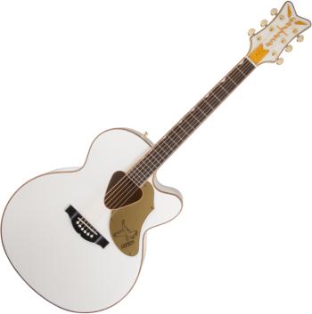 Gretsch G5022 CWFE Rancher White Elektroakustická gitara Jumbo