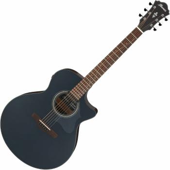 Ibanez AE275-DBF Dark Tide Blue Flat Elektroakustická gitara Jumbo