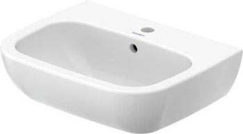 Umývadlo Duravit D-Code 55x43 cm otvor pre batériu, s prepadom 23105500002