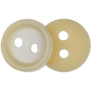 Bellatex s.r.o. G – Gombík 11 mm bielo-béžový 10 ks (9193)
