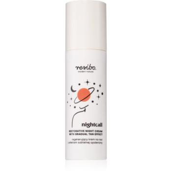 Resibo Nightcall Restorative Night Cream regeneračný nočný krém pre postupné opálenie 50 ml