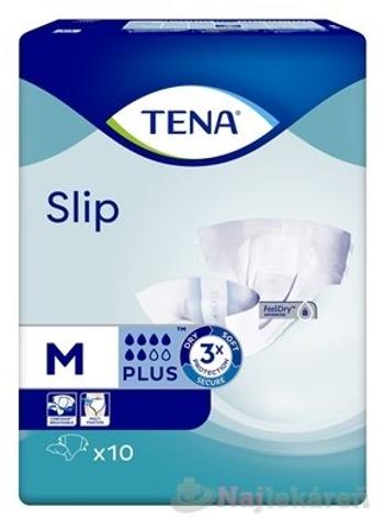 TENA Slip Plus M plienkové nohavičky 10ks