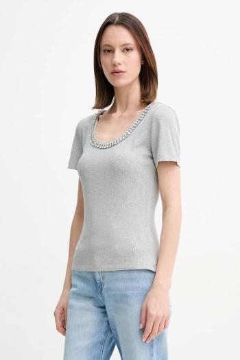 Tričko Marciano Guess LAURA dámske, šedá farba, 5RGP18 6299A