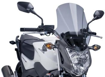 Motor plexi PUIG TOURING füstszínű, HONDA NC 750 S (2014-2019) modellekhez