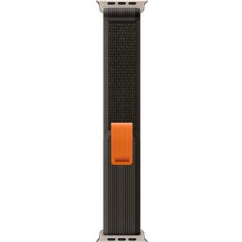 Apple Watch 49 mm čierno-sivý Trailový ťah – S/M (MQEP3ZM/A)