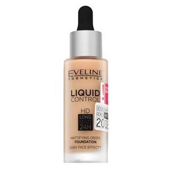 Eveline Liquid Control HD Mattifying Drops Foundation dlhotrvajúci make-up so zmatňujúcim účinkom 015 Light Vanilla 32 ml