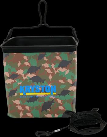 Kryston skladacie vedro eva bucket 24x24x24 cm