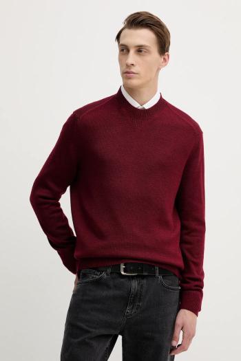 Sveter s prímesou vlny Armani Exchange bordová farba, XM001916 AF14008