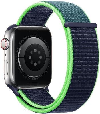 Szíj Eternico Airy Apple Watch 42mm / 44mm / 45mm - Night Blue and Green edge