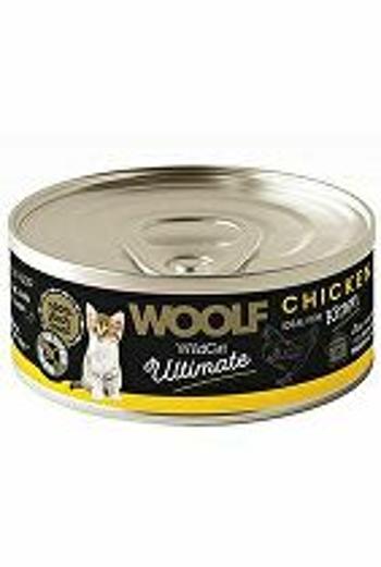 WOOLF Wildcat Ultimate konz Kitten Chicken paštéta 85g