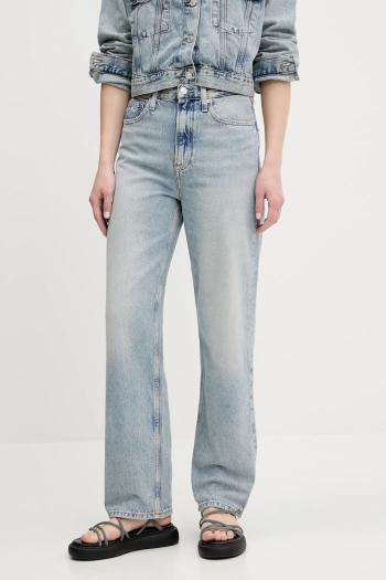 Rifle Tommy Jeans vysoký pás, DW0DW20593