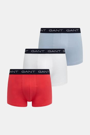 Boxerky Gant 3-pak biela farba, 902523003