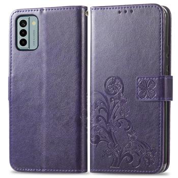 ART FLOWERS Peňaženkový kryt Nokia G22 fialový