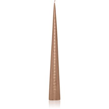 ester & erik advent raw toffee (no. 23) dekoratívna sviečka 37 cm