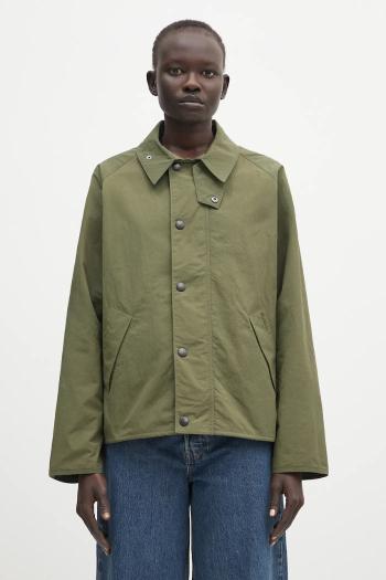 Bunda Barbour Barbour Transport Lightweight Showerproof Jacket zelená farba, prechodná, MSP0124