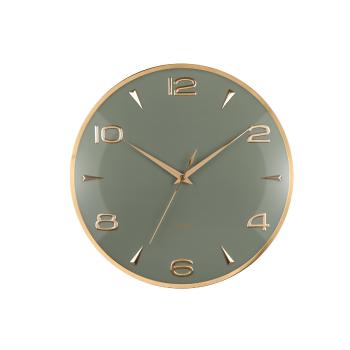 Karlsson 6017GR dizajnové nástenné hodiny sivá, pr. 40 cm