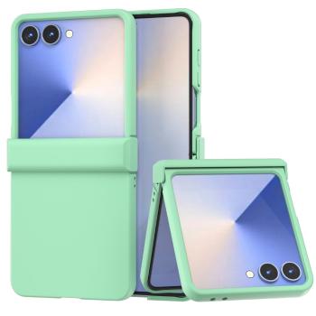 ABEEL SKIN  Ochranný plastový kryt pre Samsung Galaxy Z Flip7 5G svetlozelený