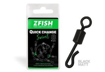 Zfish Obratlík Quick Change Swivel Matt - vel.8/28kg,Zfish Obratlík Quick Change Swivel Matt - vel.8/28kg