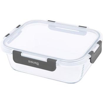 Siguro Dóza na potraviny Glass Seal 1,0 l, 7,5 × 21 × 16,5 cm (SGR-FO-G210Y)