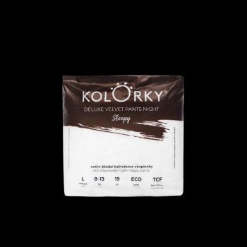 KOLORKY DELUXE VELVET PAINTS NIGHT Sleepy veľ. L (8-13 kg ) 19 ks