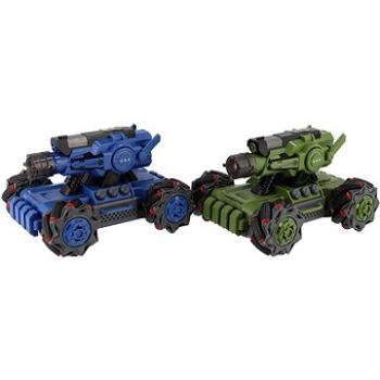 Teddies Tank RC 2 ks tanková bitka 2,4 GHz vypúšťa paru (8592190855192)