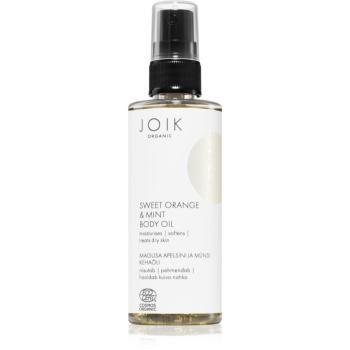 JOIK Organic Sweet Orange & Mint testolaj 100 ml