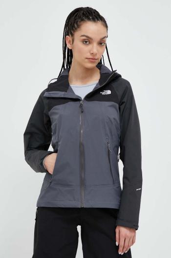 Turistická bunda The North Face  STRATOS JACKET šedá farba, NF00CMJ059Q1