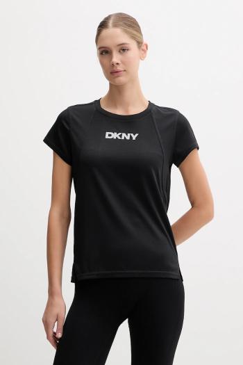 Tričko Dkny dámske, čierna farba, DP5T1357