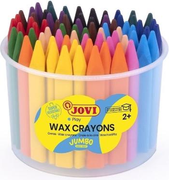 Jovi Jumbo Easy Grip Case Triangular Wax Crayons Voskovky Náhodná farba 72 ks