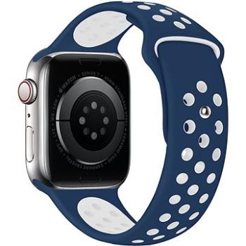 Eternico Sporty na Apple Watch 38 mm/40 mm/41 mm  Cloud White and Blue (AET-AWSP-WhB-38)
