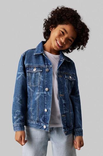 Detská rifľová bunda Calvin Klein Jeans IB0IB02167
