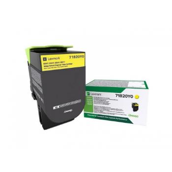 Lexmark 71B20Y0 žltý (yellow) originálny toner