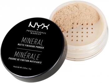 NYX PROFESSIONAL MAKEUP Mineral Finishing Powder minerálny púder - Light/Medium 8 g