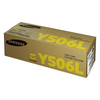 HP originál toner SU515A, CLT-Y506L, yellow, 3500str., Y506S, high capacity, Samsung O, žltá