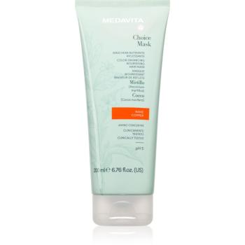 Medavita Choice Copper vyživujúca maska pre farbené vlasy 200 ml