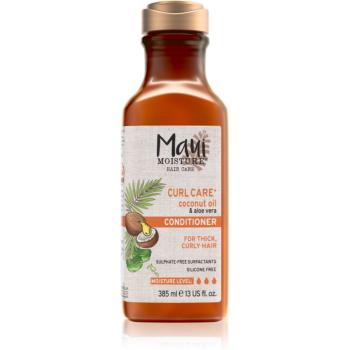 Maui Moisture Curl Quench + Coconut Oil kondicionér s kokosovým olejom pre vlnité a kučeravé vlasy 385 ml