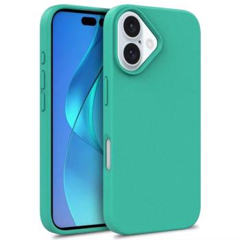 ECO RUBBER Ochranný obal Apple iPhone 16 svetlozelený